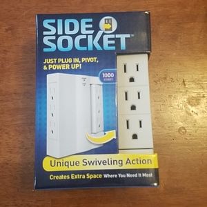 Side socket swiveling plugs